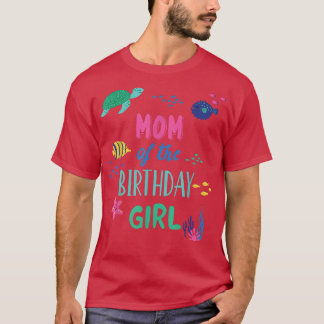 Mama der Geburtstagskarte unter Meeresthema Matchi T-Shirt