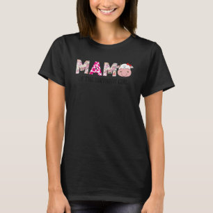 Mama der Geburtstagskinder-Landwirtschaft Barnyard T-Shirt