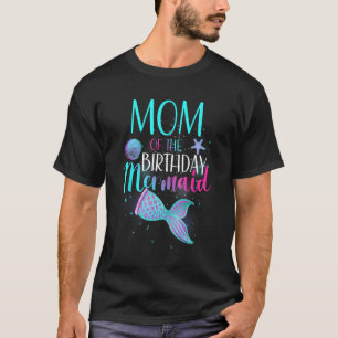 Mama der Geburtstagsmilch der Meerjungfrau T-Shirt