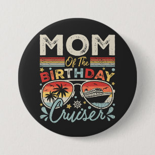 Mama der Geburtstagsrundfahrt Button
