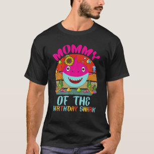 Mama der Hai Geburtstagsfamilie Mama Matching Fami T-Shirt