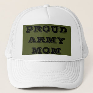 Mama der Hat-Proud-Armee Truckerkappe