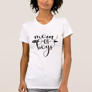 Mama der Jungen T - Shirt, Mutter-Shirts, T-Shirt