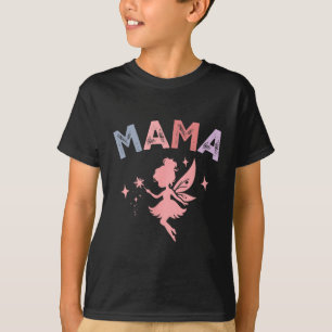 Mama der kleinen Feen-Geburtstagsmädchen-Familienü T-Shirt