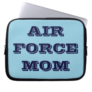 Mama der Laptop Sleeve Air Force