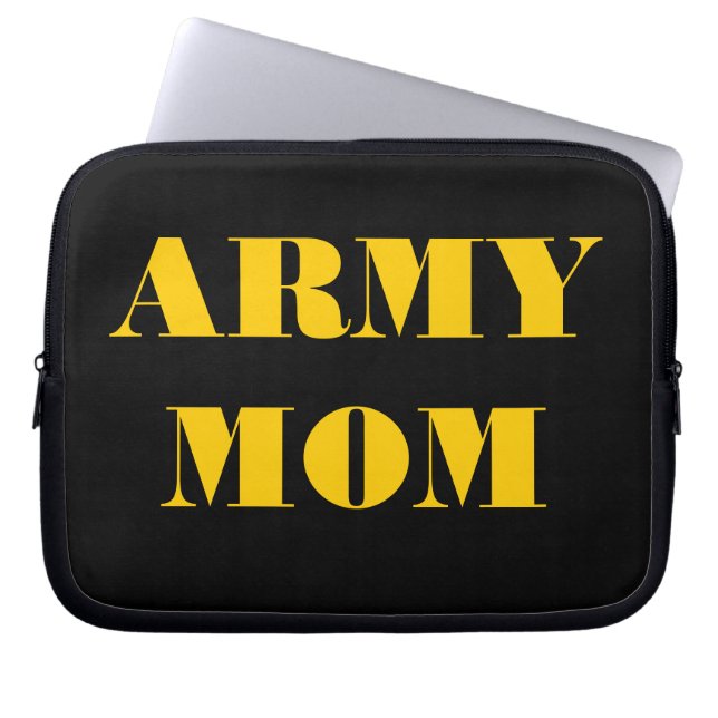 Mama der Laptop Sleeve Army (Vorderseite)