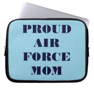 Mama der Laptop Sleeve Proud Air Force