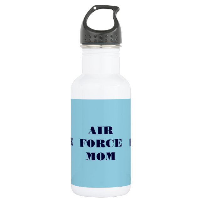 Mama der Luftwaffe Trinkflasche (Vorderseite)