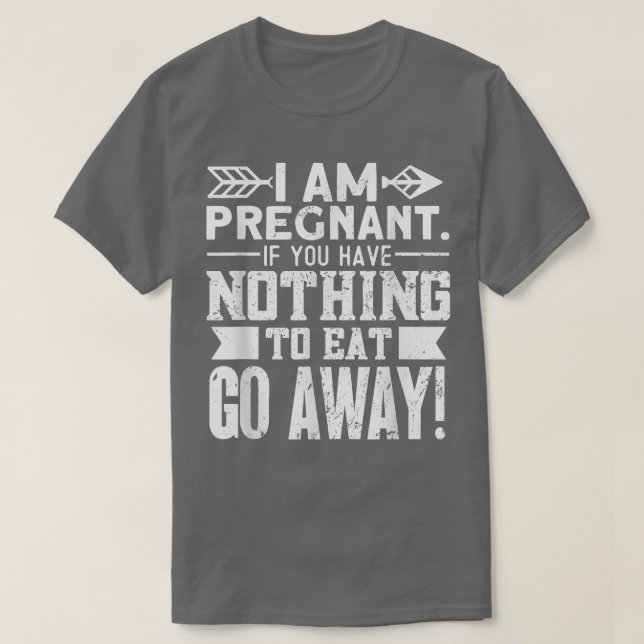 Mama der lustigen Schwangerschaft T-Shirt (Design vorne)