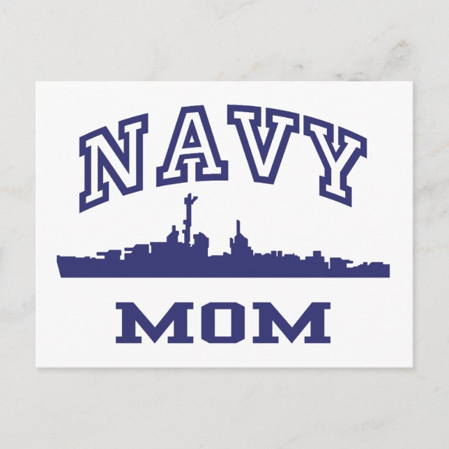 Mama der Marine Postkarte (Vorderseite)
