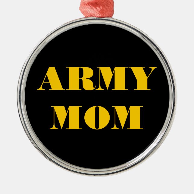 Mama der Ornamenstruppe Silbernes Ornament (Vorne)