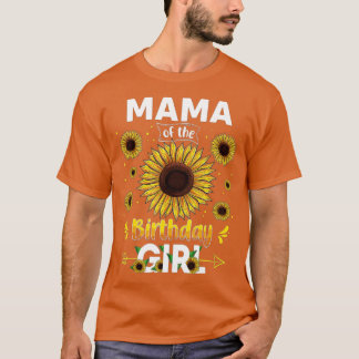 Mama der Party-Familie der Geburtstagskinder Sonne T-Shirt