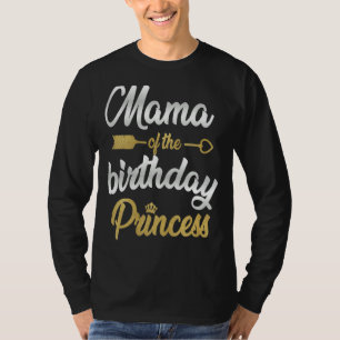 Mama der Party-Familie der Prinzessin T-Shirt