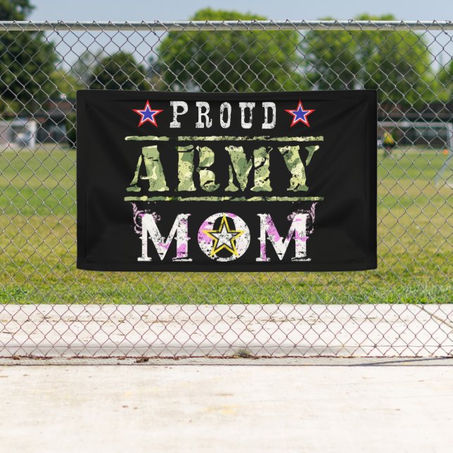 Mama der Proud-Armee Banner (Insitu)