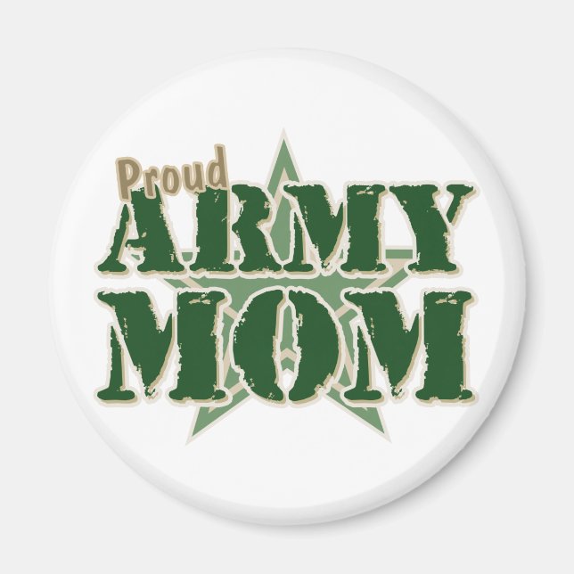 Mama der Proud-Armee Magnet (Vorne)