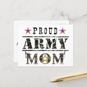 Mama der Proud-Armee Postkarte