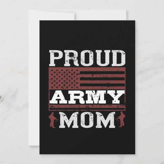 Mama der Proud-Armee Save The Date (Vorderseite)