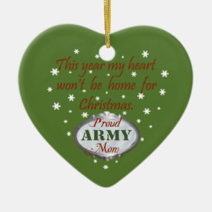 Mama der Proud Army Keramikornament