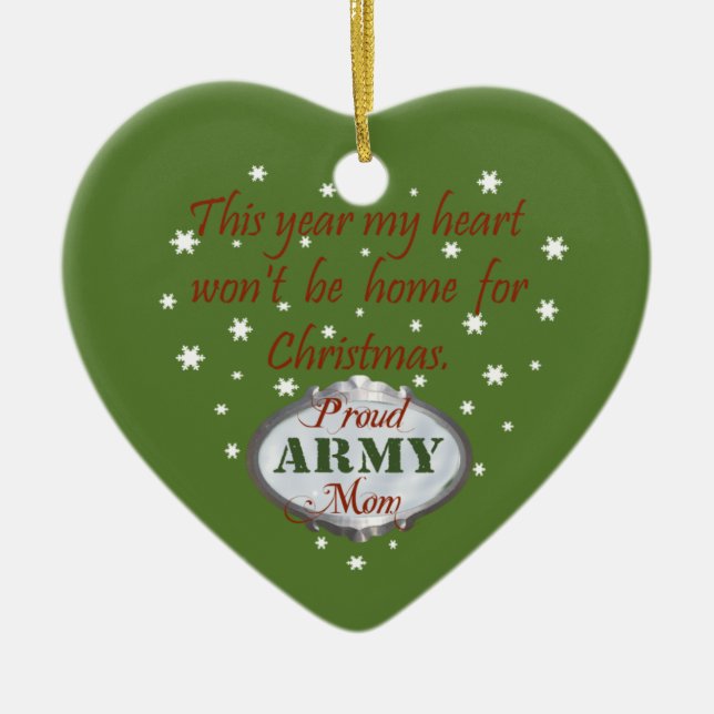 Mama der Proud Army Keramikornament (Vorne)