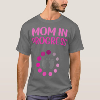 Mama der Schwangerschaftsankündigung im Vorfeld T-Shirt