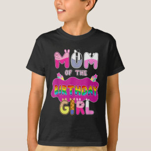 Mama der Schweine-Party-Decorati T-Shirt