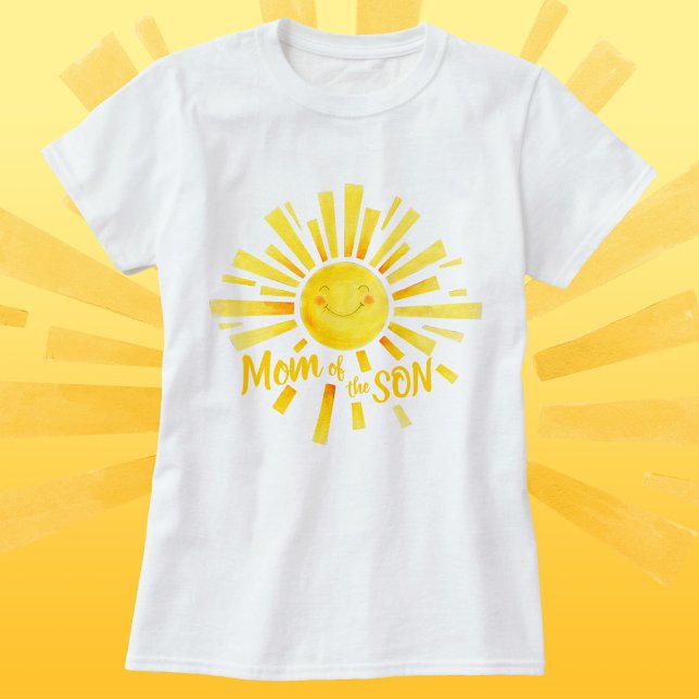 Mama der sonnengelben Babydusche T-Shirt (Von Creator hochgeladen)