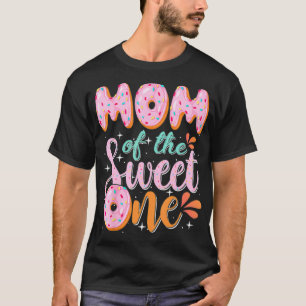 Mama der süßen Donut-Geburtstagsparty Matching T-Shirt