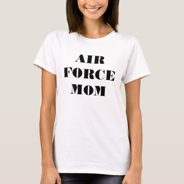 Mama der T - Shirt-Luftwaffe T-Shirt (Vorderseite)
