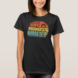 Mama der Vintagen Ehefrau Kindererziehung Frauen g T-Shirt