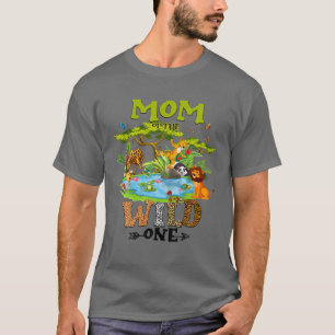 Mama der wild lebenden Tiere des Zoo zum Geburtsta T-Shirt