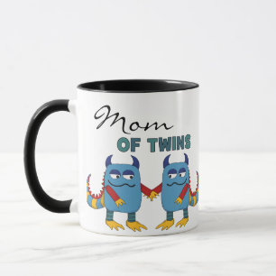 Mama der Zwillinge Tasse