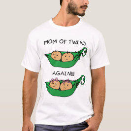 Mama der Zwillinge wieder T-Shirt
