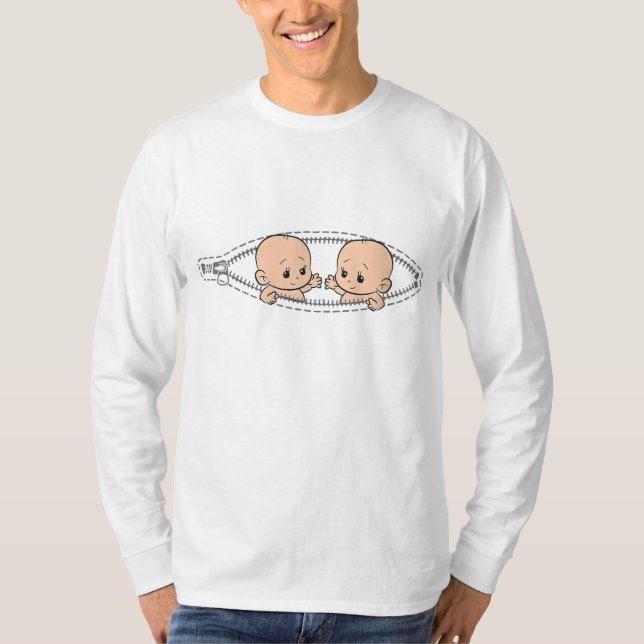 Mama der Zwillingsschwangerschaft Zwillinge Mama s T-Shirt (Vorderseite)