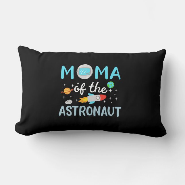 Mama des Astronauten Lendenkissen (Vorderseite)