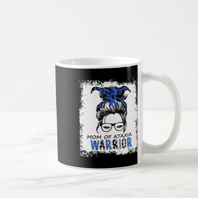 Mama des Ataxia-Kriegers Kaffeetasse (Rechts)