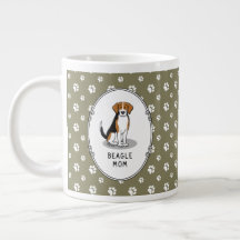 Mama des Beagle (Tri-Farbe 3) Hunde Niedlich Hunde