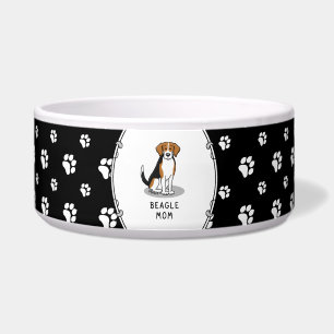 Mama des Beagle (Tri-Farbe 3) Hunde Niedlich Hunde Napf