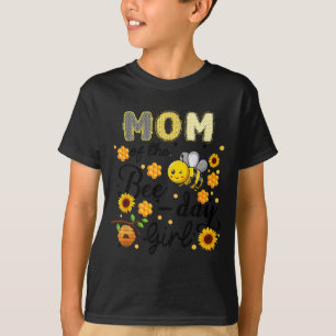 Mama des Bee-Day-Mädchens Lustige Biene zum Geburt T-Shirt