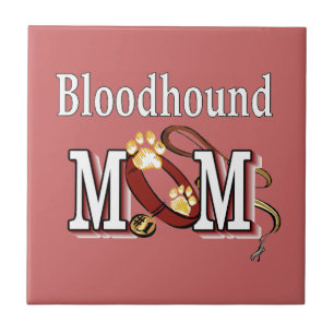 Mama des Bluthundes Fliese