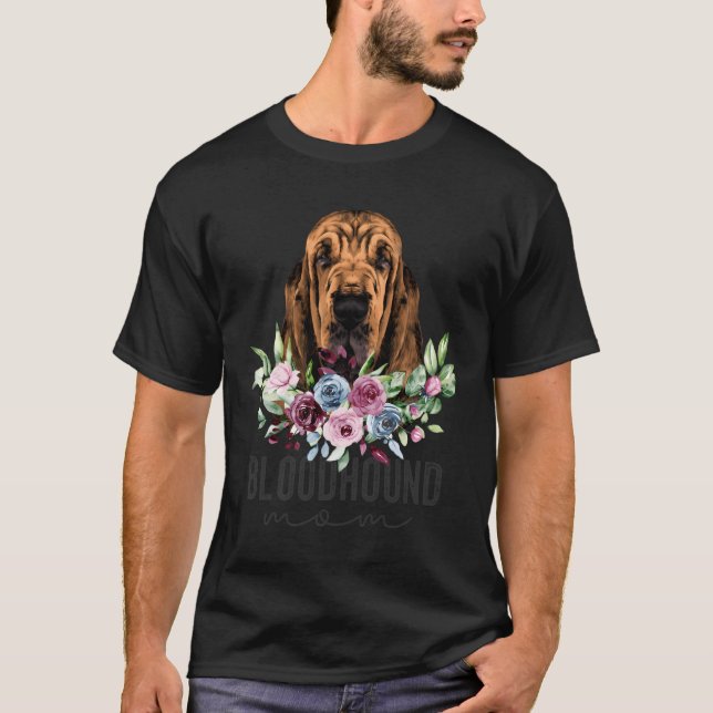 Mama des Bluthundes T-Shirt (Vorderseite)