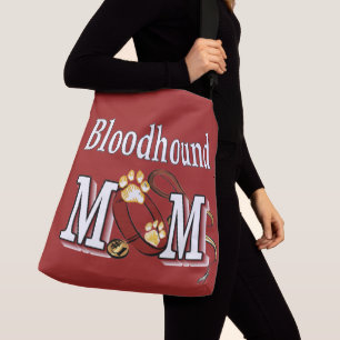 Mama des Bluthundes Tragetaschen Mit Langen Trägern