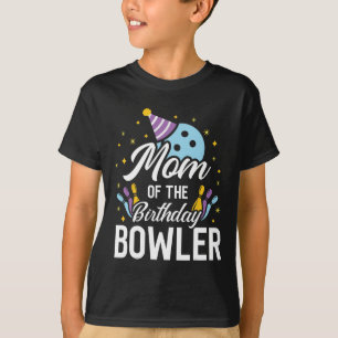 Mama des Bowler-Bowling-Party zum Geburtstag T-Shirt