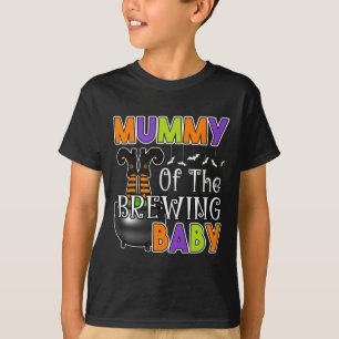 Mama des Bruens von Halloween-Babykostüm T-Shirt