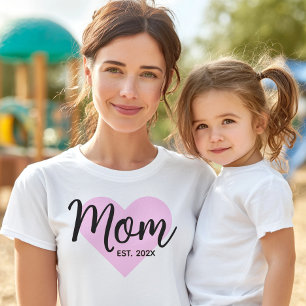 Mama des Datums "Fett" T-Shirt