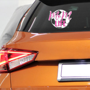 Mama des Fußballs Vinyl Car-Fenster Aufkleber
