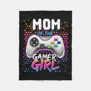 Mama des Gamer-Mädchens passendes Videospiel-Gebur Fleecedecke