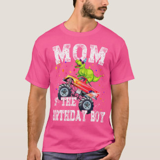 Mama des Geburtstags Boy T Rex Dinosaur Monster Tr T-Shirt