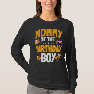 Mama des Geburtstags des Bauarbeiters T-Shirt