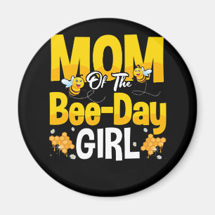 Mama des Geburtstags des Bienentages Magnet