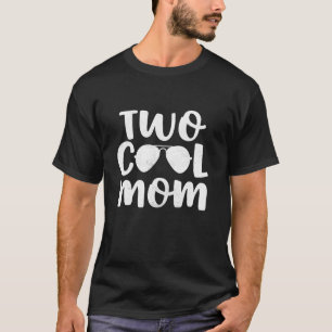 Mama des Geburtstags Junge zwei Coole 2. Geburtsta T-Shirt